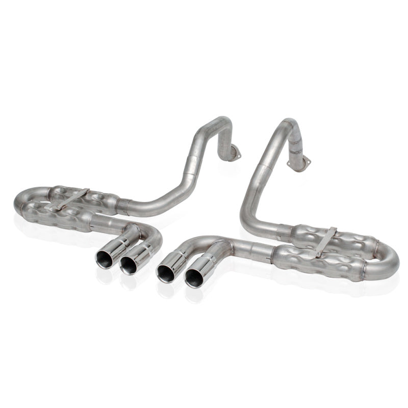 Stainless Works 2-1/2in Axleback Quad Rolled Edge Tips | Corvette C5 (97-04) (VC5CHAM)
