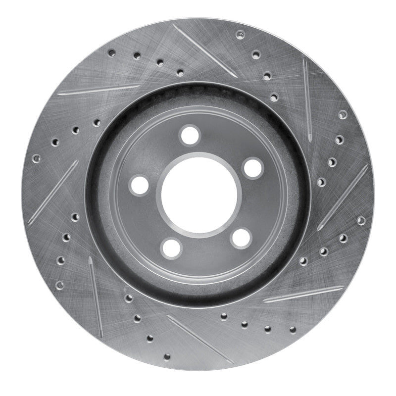 DFC D&S Silver Brake Rotor (FRONT LEFT): Chrysler 300 2005-23
