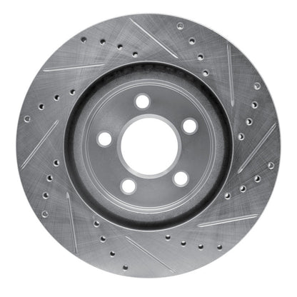 DFC D&S Silver Brake Rotor (FRONT LEFT): Chrysler 300 2005-23