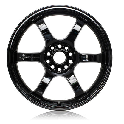 Gram Lights 57DR 17x9 +38 5x114.3 Glossy Black (SET)