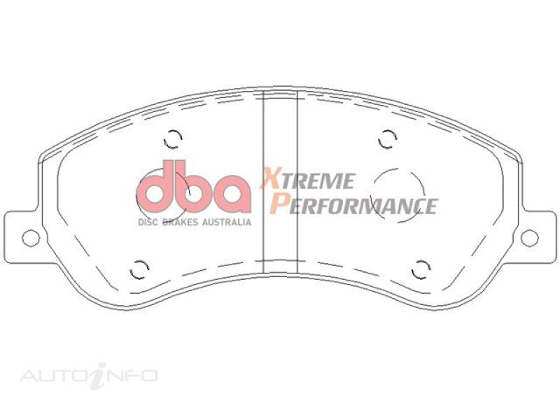 DBA Extreme Performance Front Brake Pads | Ford Transit (06-18) (DB1915XP)