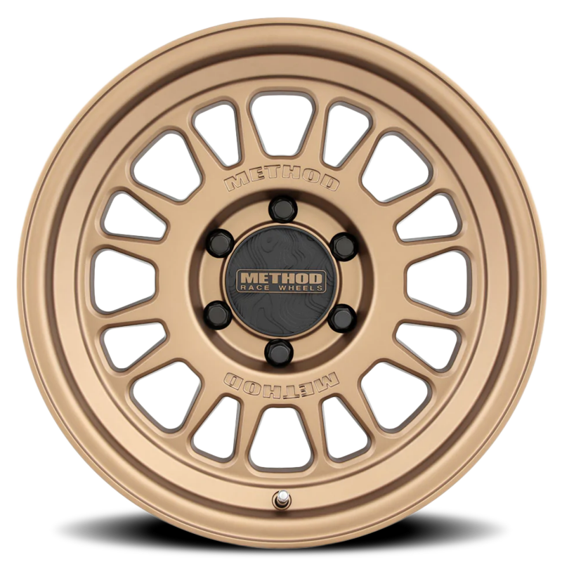 (set of 4) Method MR318 Bronze | 18x9" +0mm | 6x5.5in Wheel