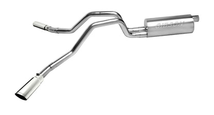 Gibson 2.25in Dual Cat-Back Exhaust | Chevrolet Silverado 1500 LS (10-13) (65637)