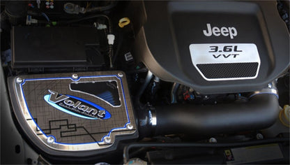 Volant 3.6L V6 Pro5 Closed Box Air Intake System | Jeep Wrangler (12-18) (17636)