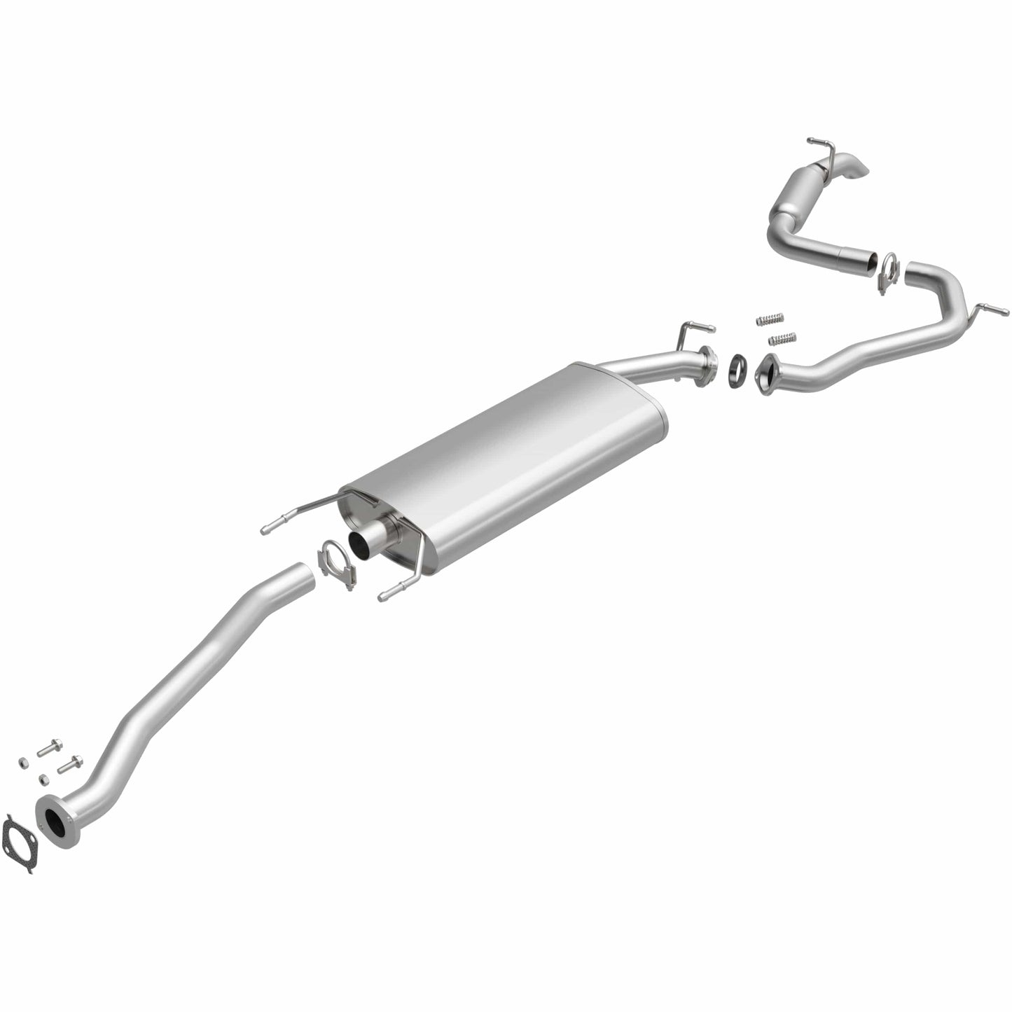 BRExhaust 2013-2018 Toyota RAV4 2.5L Direct-Fit Replacement Exhaust System