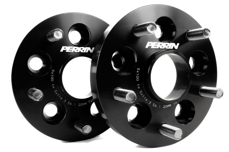 Perrin 5x100 to 5x114.3 Wheel Adapters | Multiple Subaru/Toyota/Scion Fitments