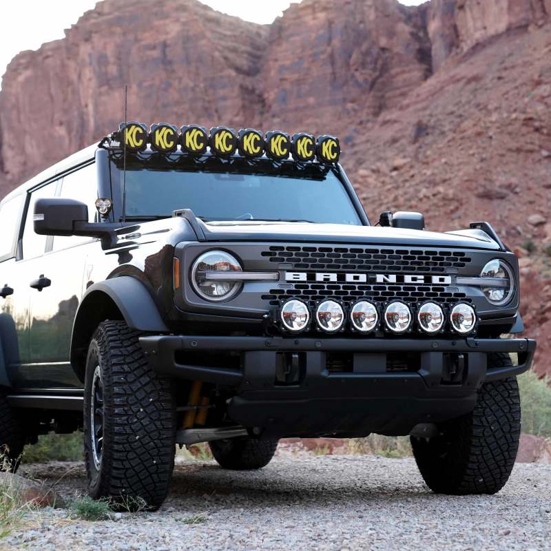 KC HiLiTES 91341 Gravity LED Pro6 39" Light Bar Kit for 2021+ Ford Bronco Front