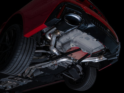 AWE Tuning AWE SwitchPath Exhaust for C8 Audi RS 6/RS 7 - Diamond Black RS-style Tips - 3025-33776