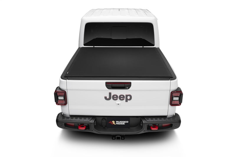 Rugged Ridge 13550.22 Armis Soft Rolling Bed Cover for 20-25 Gladiator JT 5' Bed