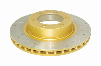 DBA 17in Front Drilled & Slotted Street Series Rotor | Toyota Landcruiser (09/02+) (DBA2700X)