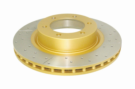 DBA 17in Front Drilled & Slotted Street Series Rotor | Toyota Landcruiser (09/02+) (DBA2700X)