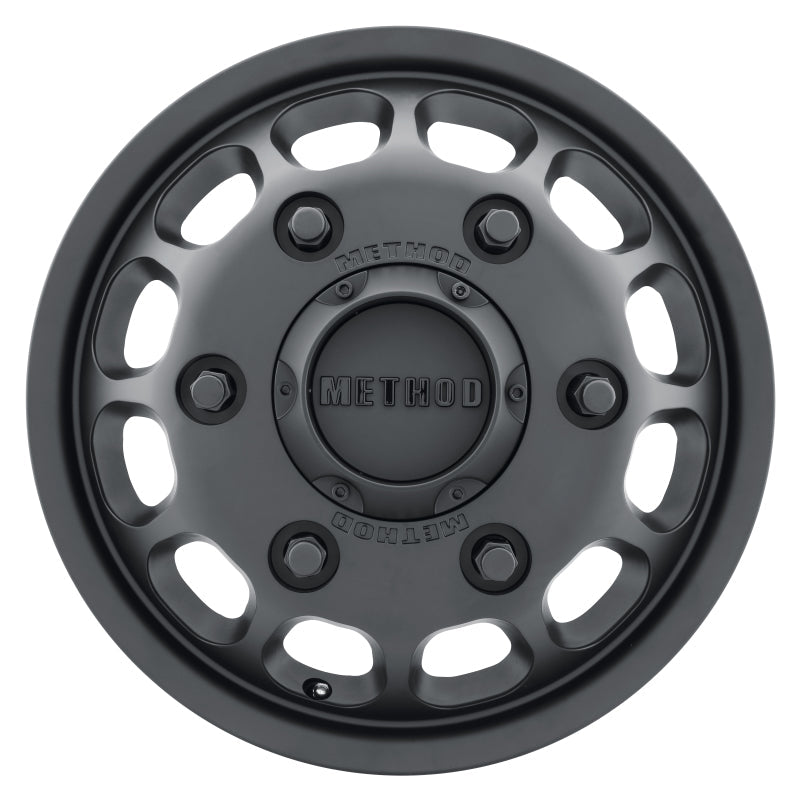 (set of 4) Method MR901 Van Dually Wheel Matte Black | 16x5.5" +117mm | 6x205mm Wheel