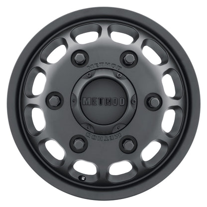 (set of 4) Method MR901 Van Dually Wheel Matte Black | 16x5.5" +117mm | 6x205mm Wheel