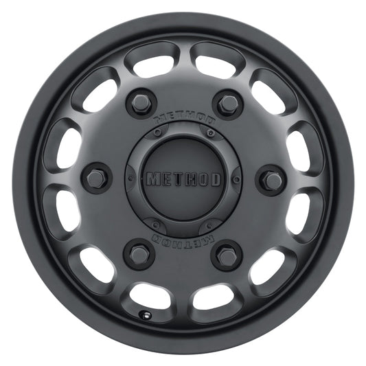 (set of 4) Method MR901 Van Dually Wheel Matte Black | 16x5.5" +117mm | 6x205mm Wheel