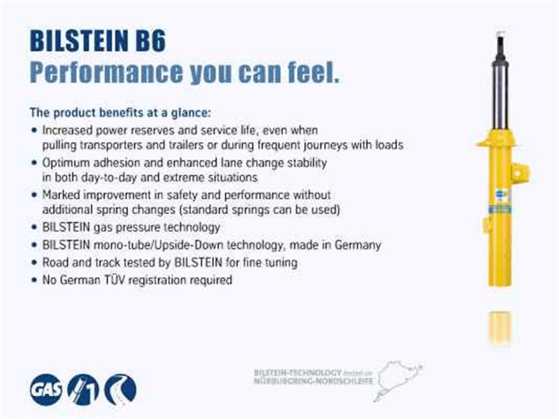 Bilstein 24-186582 B6 Suspension Shock Absorber