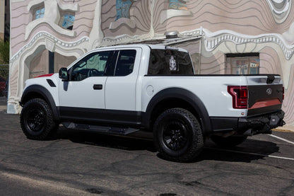 Addictive Desert Designs 17-18 Ford F-150 Raptor HoneyBadger Rear Bumper w/ 10in SR LED Mounts