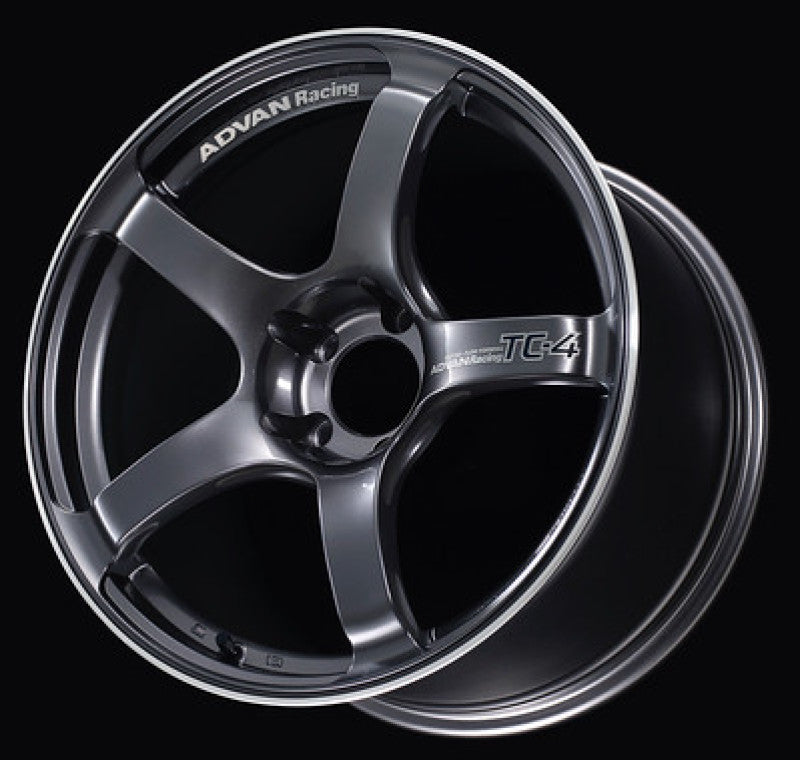 Advan TC4 Racing Gunmetallic/Ring | 16x7" +35mm | 5x114.3mm Wheels