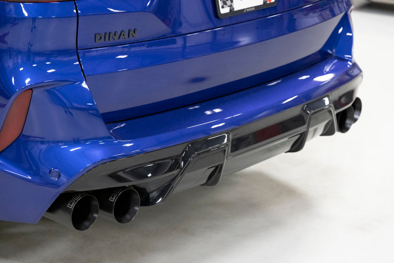 Dinan BMW X5 M Competition Freeflow Axleback Exhaust System - Black | BMW X5 M (20-26) (D660-0090-BLK)