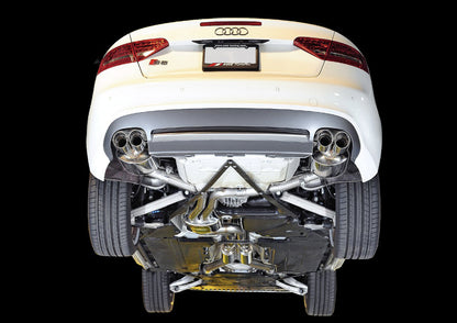 AWE Tuning Touring Edition Exhaust System for B8/8.5 S5 Cabrio (Exhaust + Resonated Downpipes) - Chrome Silver Tips (3415-42014)