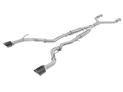 aFe Takeda 2.5in SS Cat-Back Exhaust | Infiniti Q50 (16-24) (49-36132NM-C)