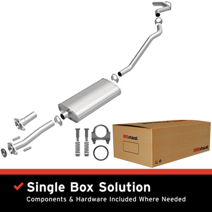 BRExhaust 1995-2000 Ford Explorer 4.0L Direct-Fit Replacement Exhaust System