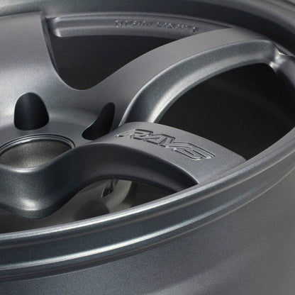 Gram Lights 57CR 18x9.5 +38 5x120 Gun Blue 2 (SET)