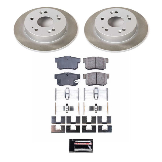 PowerStop Rotor Kit | 1997–2001 Honda Prelude (SC1243)