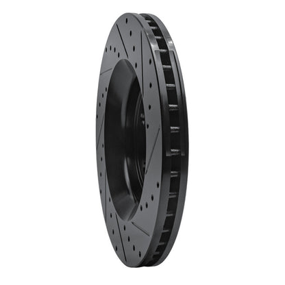 DFC D&S Black Brake Rotor (FRONT LEFT): Dodge Durango (11-25)