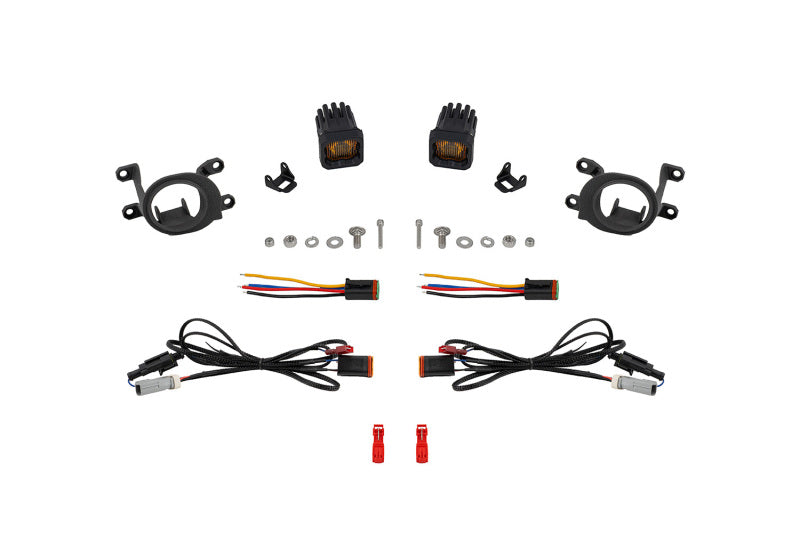Diode Dynamics 23-24 Toyota GR Corolla SSC1 LED Fog Light Kit | Toyota GR Corolla (13-26) (DD8290)