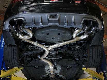 aFe Subaru WRX/STi 15-21 Stainless Cat-Back Exhaust w/ Black Tip | Subaru WRX / STI (15-21) (49-36810-B)
