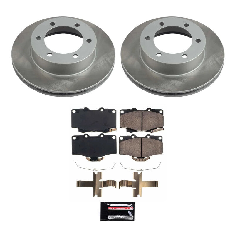 PowerStop Rotor Kit | 1995–2004 Toyota Tacoma (SC1233)