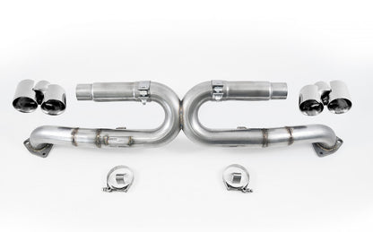 AWE Tuning Performance Exhaust for 991 Carrera - Chrome Silver Tips (3015-32044)