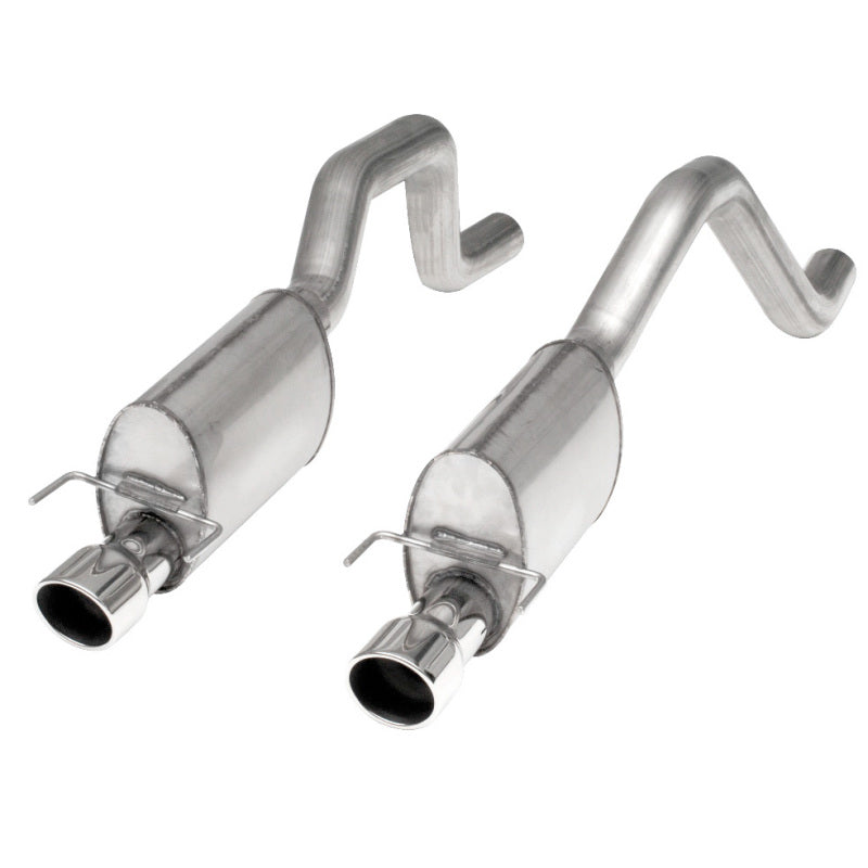 Stainless Works 3in Axleback S-Tube Mufflers | Corvette C6/ZR1 (06-13) (ZO6CB)