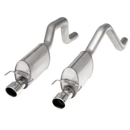 Stainless Works 3in Axleback S-Tube Mufflers | Corvette C6/ZR1 (06-13) (ZO6CB)