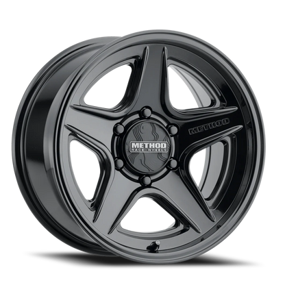 (set of 4) Method Wheels MR319 Gloss Black | 18x8.5" +40mm | 6x135mm Wheel
