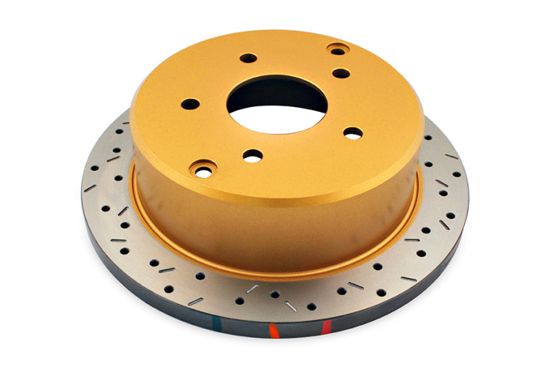 DBA 4000 Series Drilled and Slotted Rear Rotor | Pontiac GTO (04) (DBA4041XS)