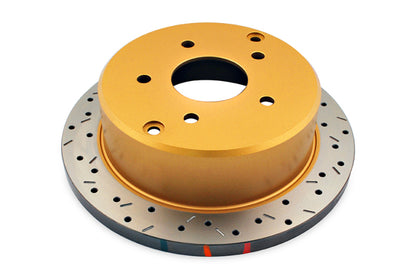 DBA 4000 Series Drilled and Slotted Rear Rotor | Pontiac GTO (04) (DBA4041XS)