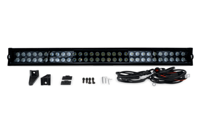 Body Armor 4x4 20in Blackout LED Light Bar Combo Beam with Wiring Harness