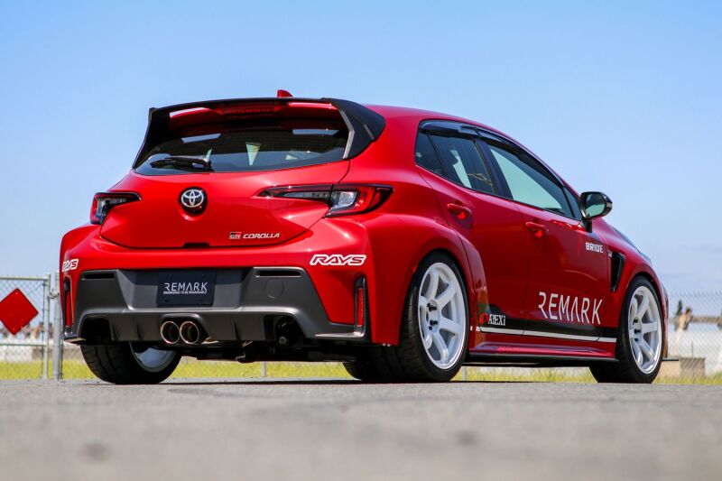 Remark Elite Spec Dual Tip with Resonator | 2023+ Toyota GR Corolla (RK-C2076T-05C)