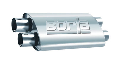 Borla 2.25in Dual In/Out Turbo XL Muffler | Universal (400287) (SPF400287-12K)