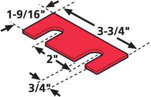 Specialty SPC Shims Kit 35022
