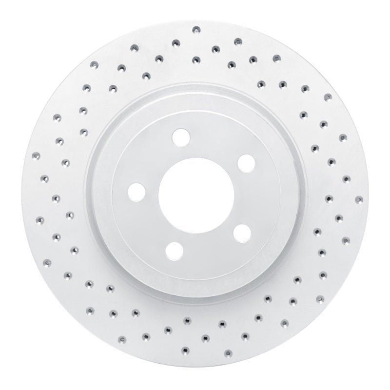 DFC Drilled Geoperformance Rotor (FRONT LEFT): Chrysler 300 (05-23)