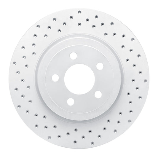 DFC Drilled Geoperformance Rotor (FRONT LEFT): Chrysler 300 (05-23)