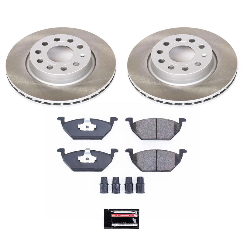 PowerStop Rotor Kit | 2011–2015 Volkswagen Jetta (SC6041)