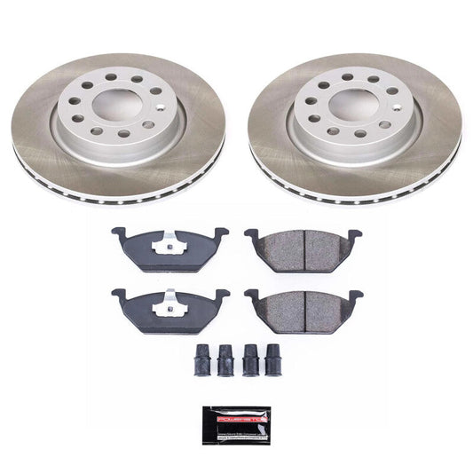 PowerStop Rotor Kit | 2011–2015 Volkswagen Jetta (SC6041)