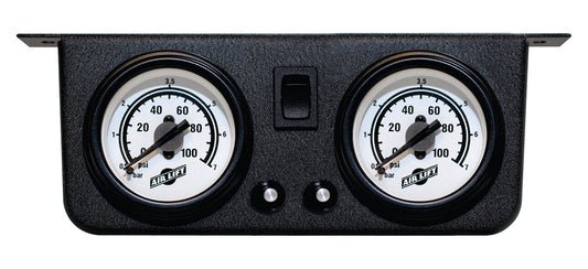 Air Lift Dual Gauge Panel Assembly for 25812(26159)