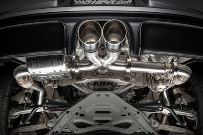 APR Catback Exhaust - Left Muffler Only | Porsche Boxster / Cayman (17-25) (CBK0028)