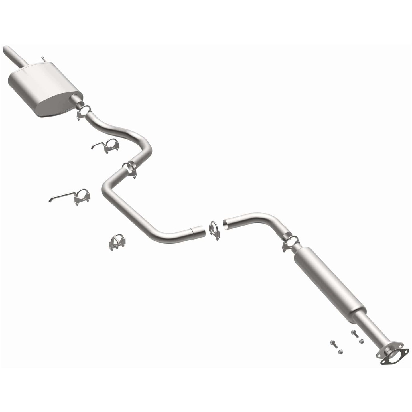 BRExhaust Direct-Fit Replacement Exhaust System 106-0199