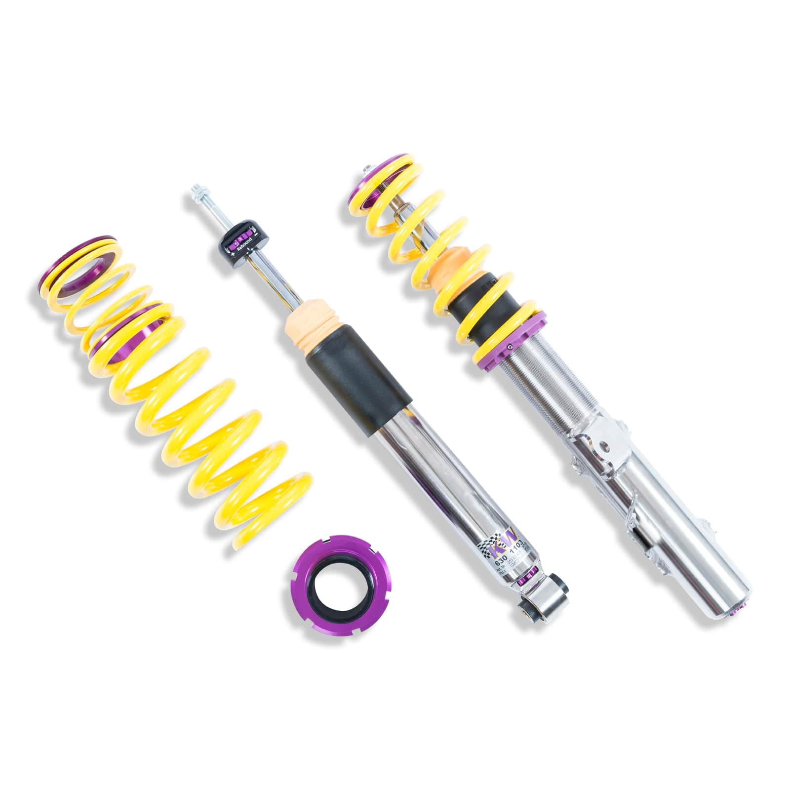 KW Suspensions KW V3 Coilover Kit Bundle - Cadillac CTS-V; with magnetic ride