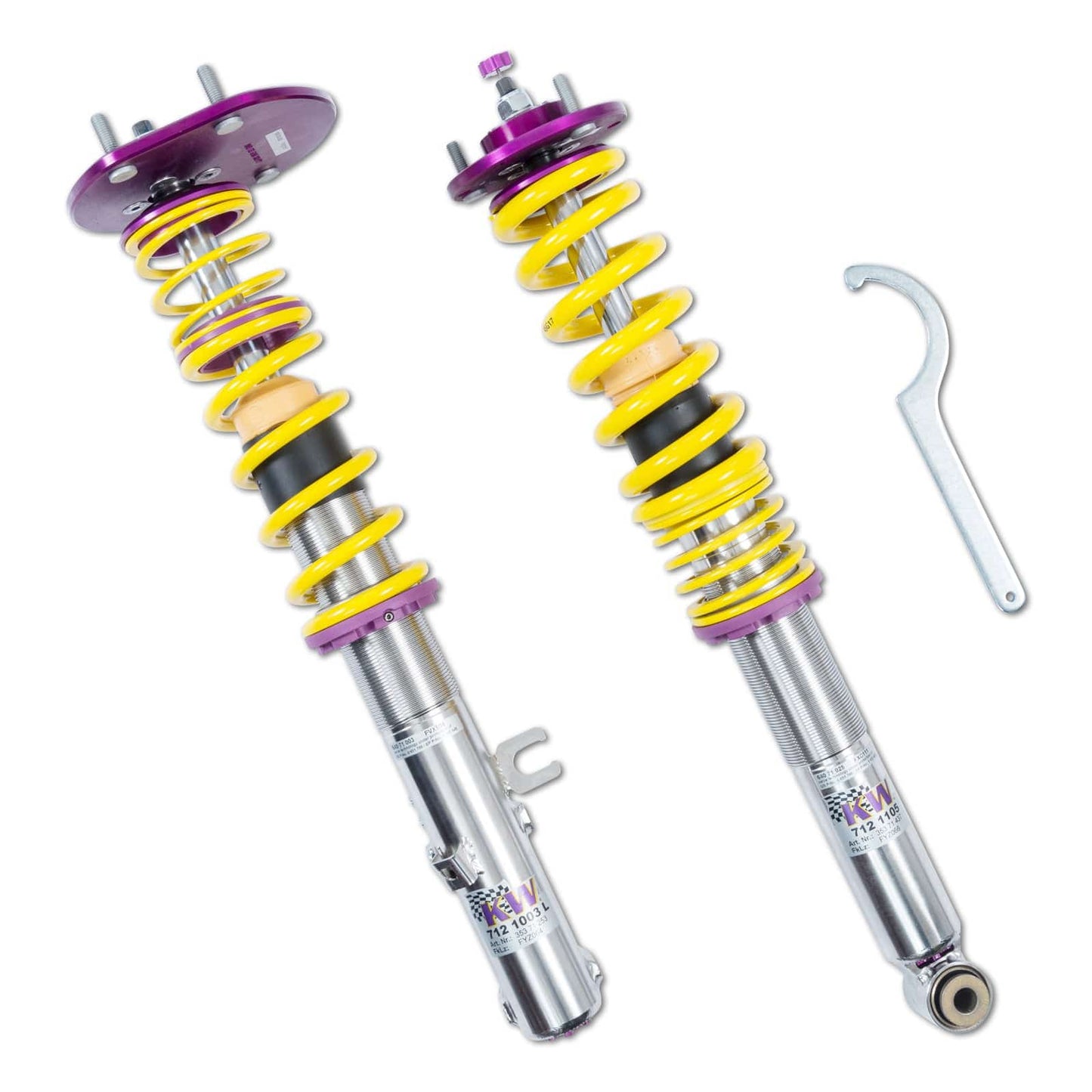 KW Suspensions KW V3 Clubsport Kit  - 911 (964) Carrera 2; incl. Convertible + Targa